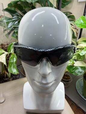 Oakley Radar Path Carbon Fiber w/ Satin Silver Oakey Icons - Classic look